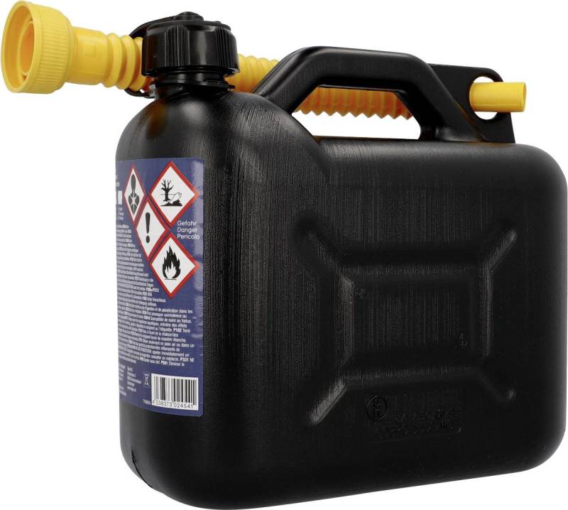 Cartrend Benzinkanister 5 Liter Volumen Kunststoff schwarz Cartrend Benzinkanister 5 Liter Volumen Kunststoff schwarz von Cartrend