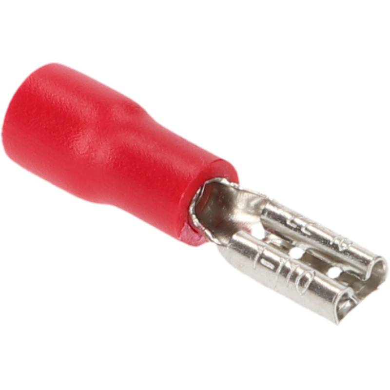 Cartrend Flachsteckhülse rot 2,8 mm 20 Stück von Cartrend