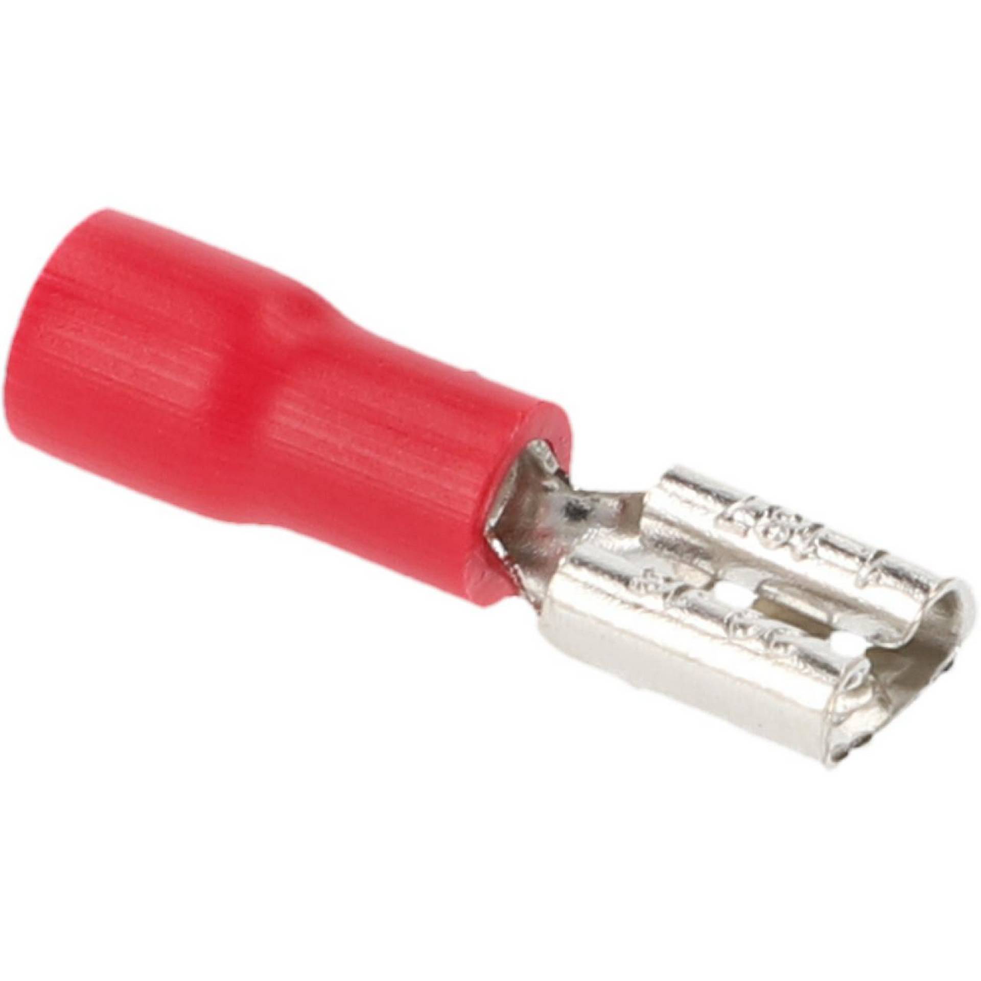Cartrend Flachsteckhülsen rot 4,8 mm, 20 Stück Cartrend Flachsteckhülsen rot 4,8 mm, 20 Stück von Cartrend