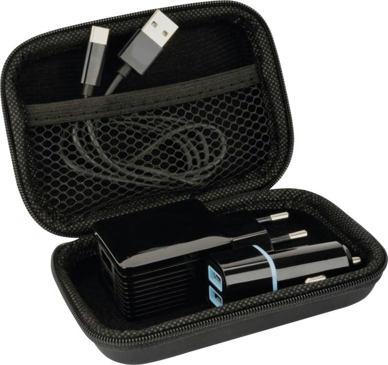 Cartrend Reiseset Typ-C 12V-240V 4-teilig von Cartrend