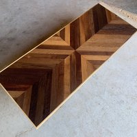 Mid Century Modern Schreibtisch - Duela Ausgenutzter Weinstab Esstisch, Beistelltisch, Couchtisch Mid Century Modern Schreibtisch - Duela Ausgenutzter Weinstab Esstisch, Beistelltisch, Couchtisch von CarvedCoast