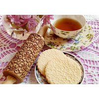 Floral Nudelholz, Apfelblüte, Prägung Laser Gravierte Hölzerne Dekorative Kleine Geschenk von CarvingRollingPin