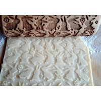 Ostern, Häschen, Laser Gravierte Hölzerne Nudelholz, Dekorative Rolle Für Plätzchen, Geprägte Nudelholz Kleines Geschenk von CarvingRollingPin