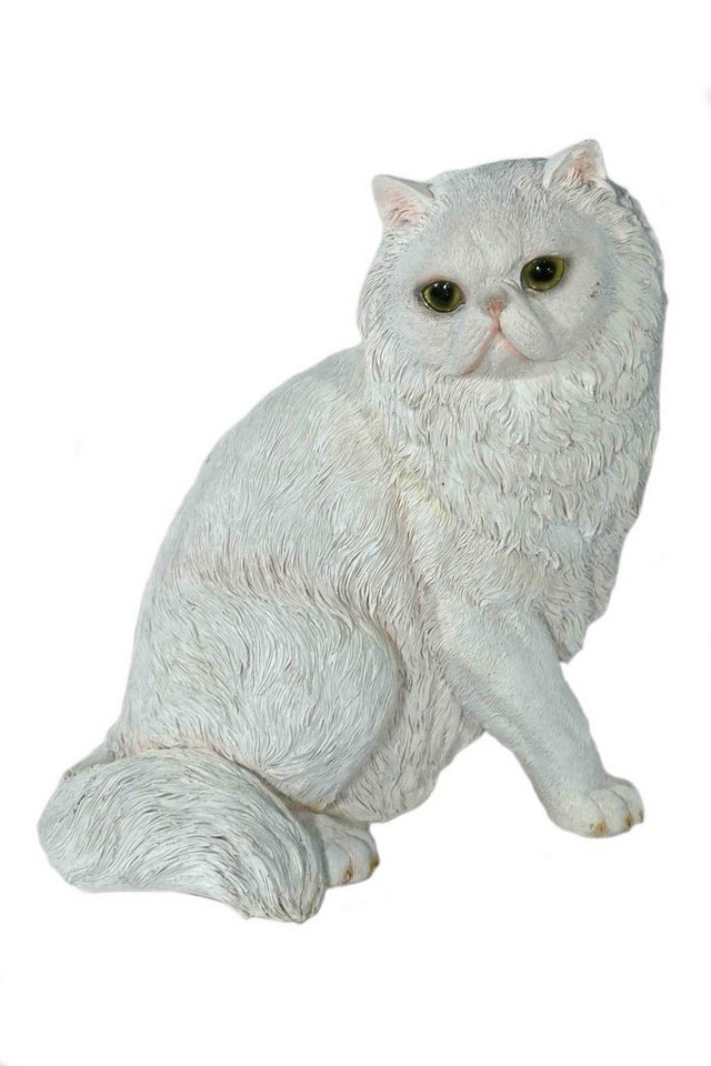 Casa Collection by Jänig Tierfigur Katze weiß, Tierfigur, Katze, Dekofigur aus Polyresin von Casa Collection by Jänig