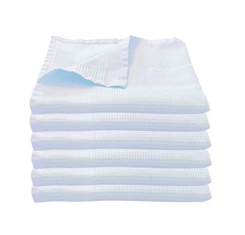 Casa Colori Geschirrtuch Microfaser Geschirrtücher 68 x 42 cm aus Polyester in 4 verschiedenen Farben, (6er Set, 6-tlg) von Casa Colori