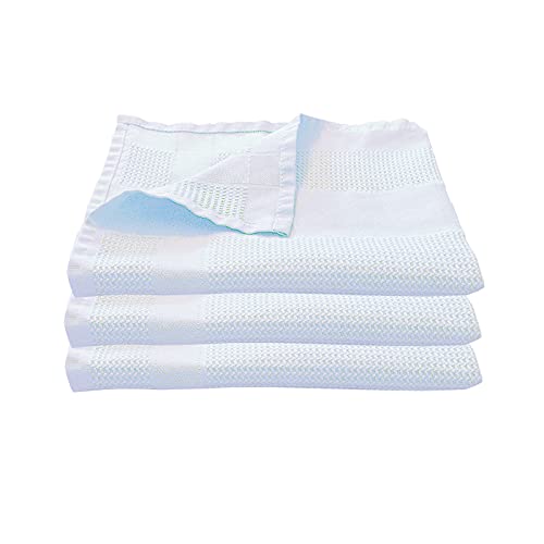 Casa Colori Microfaser Geschirrtücher 68 x 42 cm 3er Set aus saugstarken Polyester in Weiß Casa Colori Microfaser Geschirrtücher 68 x 42 cm 3er Set aus saugstarken Polyester in Weiß von Casa Colori