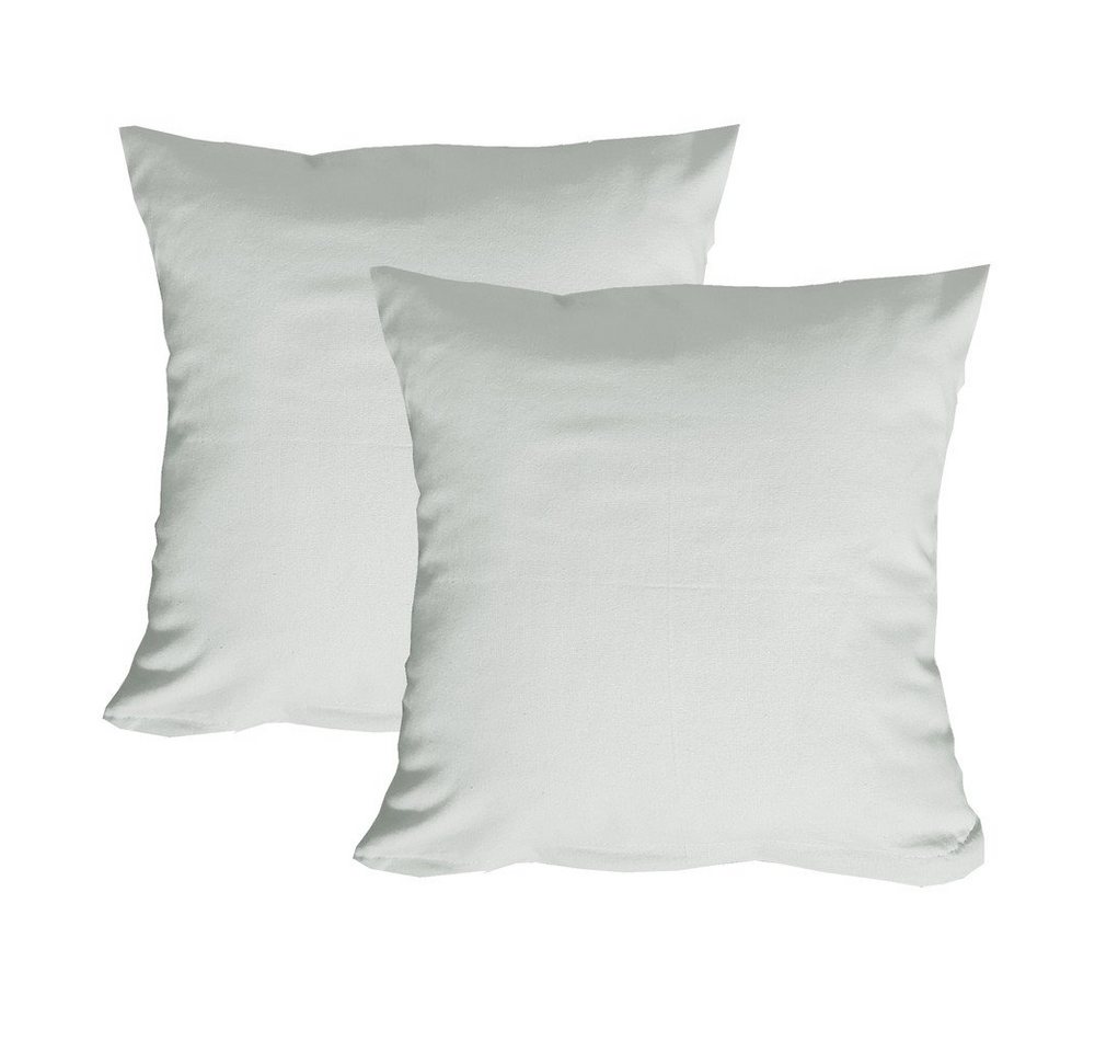 Casa Colori Kissenbezug 2er Set Kissenbezug 100% Baumwolle, (2 Stück), 2er Set Kissenhülle Weiß 40x80 cm Casa Colori Kissenbezug 2er Set Kissenbezug 100% Baumwolle, (2 Stück), 2er Set Kissenhülle Weiß 40x80 cm von Casa Colori