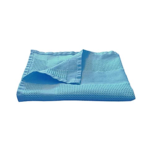 Microfaser Geschirrtuch 68 x 42 cm in Blau aus saugstarken Polyester von Casa Colori