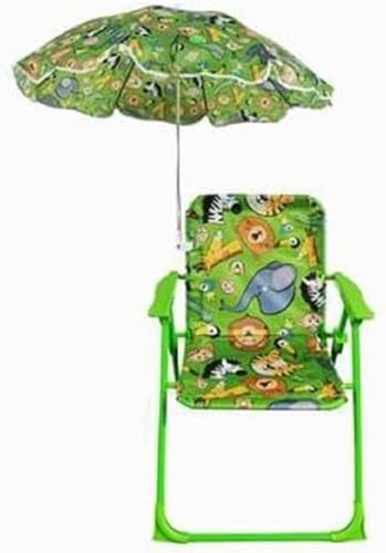 Casa Con Te KINDERSTUHL MIT Oxford-Schirm cm.37X25X52, Kunststoff, Multicolor, one Size von Casa Con Te