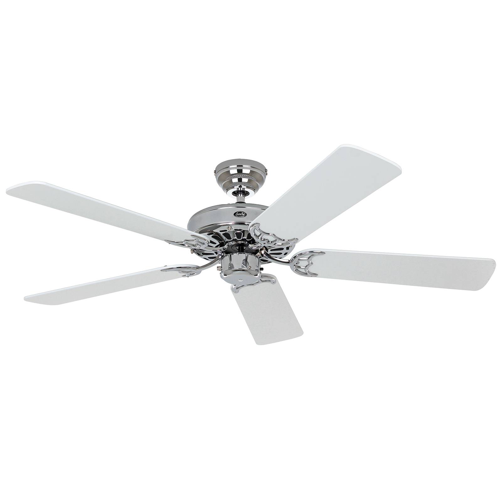 Deckenventilator Classic Royal 132 chrom/weiß-grau von CASAFAN