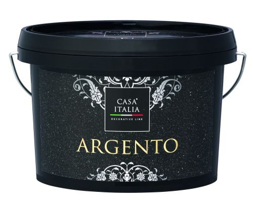 Casa Italia ARGENTO 1 L Metalleffektfarbe silber von Casa Italia