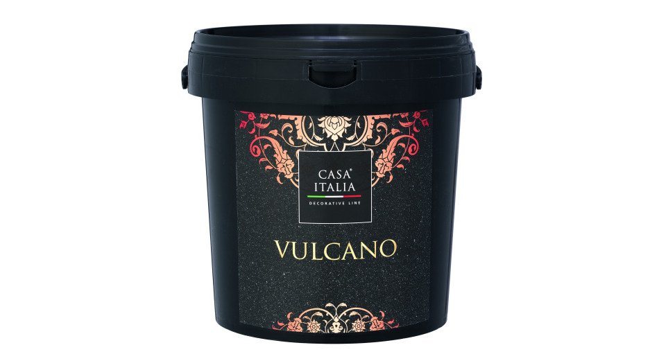 Casa Italia Strukturpaste Casa Italia VULCANO 2,5L Effektlasur in von Casa Italia