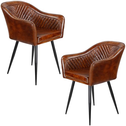 Casa Moro Chefsessel Echtleder Sessel Wohnzimmer Relax Ledersessel Braun Vintage Lesesessel Modern 2er Set Casa Moro Chefsessel Echtleder Sessel Wohnzimmer Relax Ledersessel Braun Vintage Lesesessel Modern 2er Set von Casa Moro