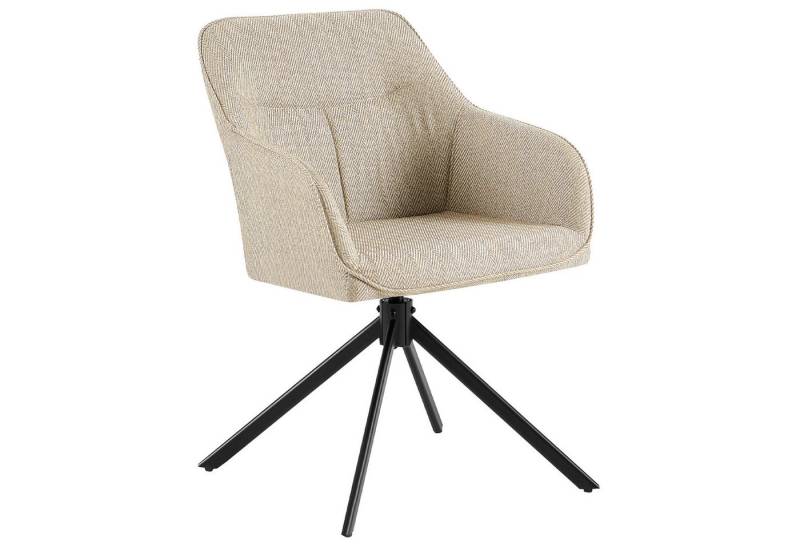 Casa Moro Esszimmerstuhl Esszimmerstuhl mit Armlehnen – 360° Drehbarer Polsterstuhl - Stativ, Sitzschale mit Armlehnen und stützender Rückenlehne Casa Moro Esszimmerstuhl Esszimmerstuhl mit Armlehnen – 360° Drehbarer Polsterstuhl - Stativ, Sitzschale mit Armlehnen und stützender Rückenlehne von Casa Moro