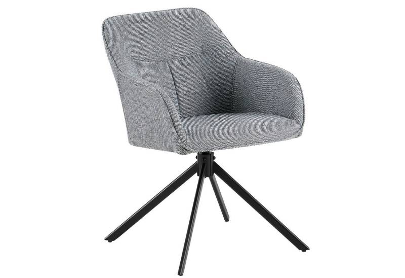 Casa Moro Esszimmerstuhl Esszimmerstuhl mit Armlehnen – 360° Drehbarer Polsterstuhl - Stativ, Sitzschale mit Armlehnen und stützender Rückenlehne Casa Moro Esszimmerstuhl Esszimmerstuhl mit Armlehnen – 360° Drehbarer Polsterstuhl - Stativ, Sitzschale mit Armlehnen und stützender Rückenlehne von Casa Moro