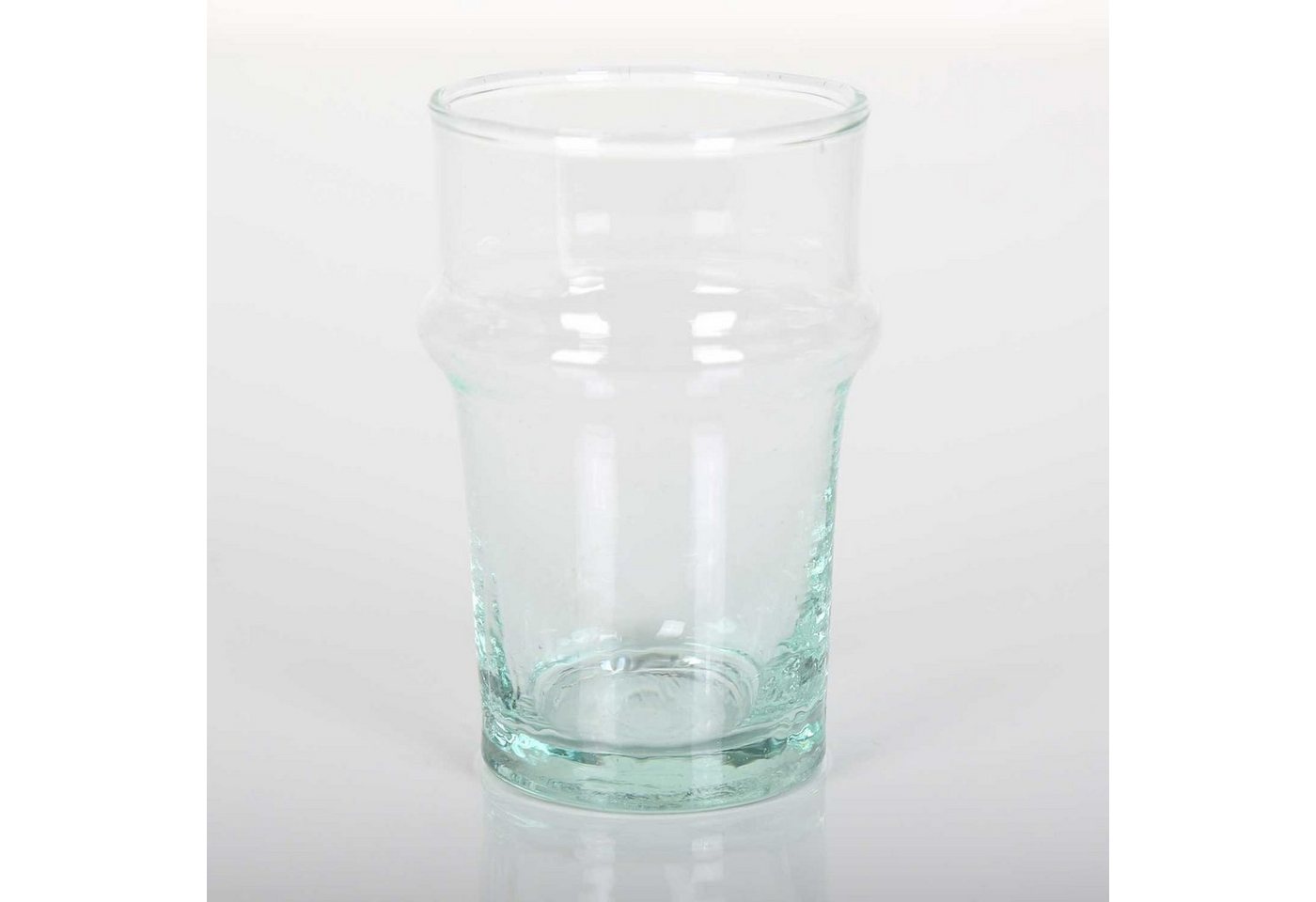 Casa Moro Gläser-Set Marokkanische Trinkgläser Beldi M 4er Set, aus recyceltem Glas, Glas, Handgefertigte mundgeblasene Gläser aus recyceltem Altglas von Casa Moro