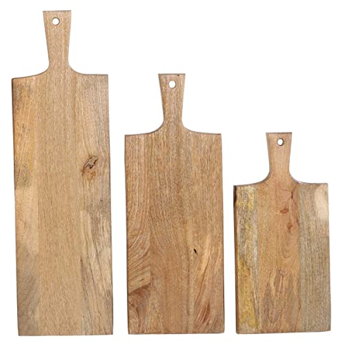 Casa Moro Servierbrett Holz 3er Set 65cm 52cm 40cm lang massiv Schneidebrett mit Griff | Servierplatte Käse-Brett Tapas-Brett rustikal Pide-Brett | Designer Küchenbrett zum Aufhängen SB65-52-40 Casa Moro Servierbrett Holz 3er Set 65cm 52cm 40cm lang massiv Schneidebrett mit Griff | Servierplatte Käse-Brett Tapas-Brett rustikal Pide-Brett | Designer Küchenbrett zum Aufhängen SB65-52-40 von Casa Moro
