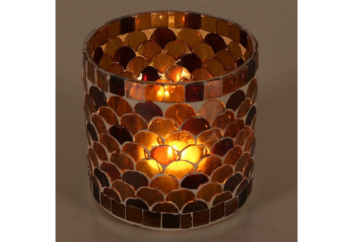 Casa Moro Windlicht Orientalisches Mosaik Windlicht Athen Gelb aus Glas handgefertigt (Boho Teelichthalter Kerzenständer Kerzenhalter, Glaswindlicht in den Größen S und M oder 2er Set bestellbar), Ostern Tisch Deko Geschenk Idee Muttertag von Casa Moro