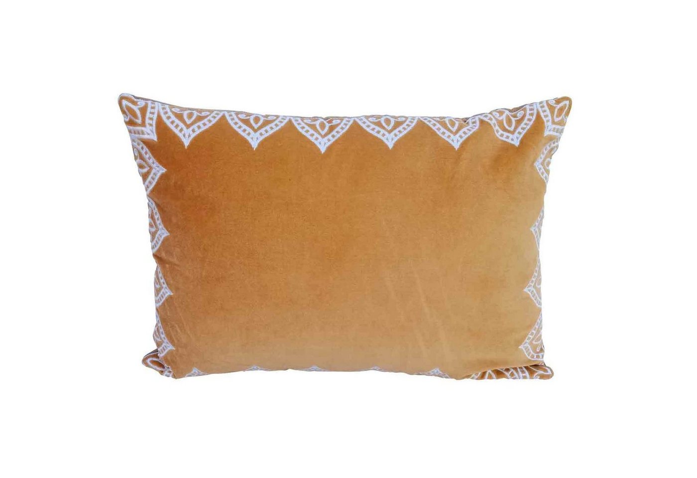 Casa Moro Zierkissen Marokkanisches Samtkissen Luka 45x30 cm rechteckig mit Füllung, orientalisches Deko-Kissen Couchkissen bunt Sofakissen Bestickt, bestickt, mit Füllung von Casa Moro