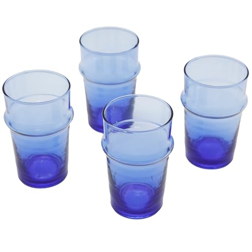 Gläser Set – Kaffee Tee Cappuccino Espresso Macchiato, Teegläser & Dessert | 4er-Pack Blau Gläser Set – Kaffee Tee Cappuccino Espresso Macchiato, Teegläser & Dessert | 4er-Pack Blau von Casa Moro