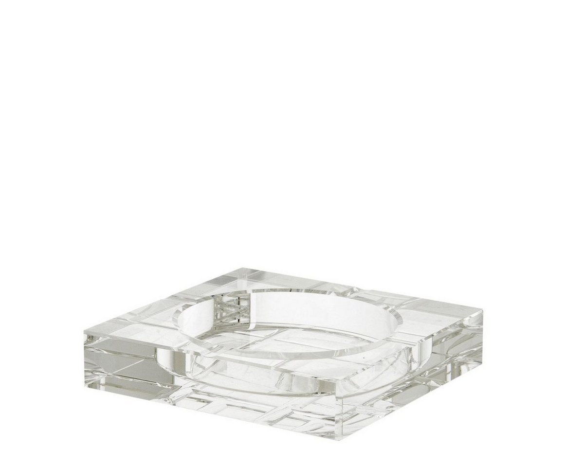 Casa Padrino Aschenbecher Luxus Kristall Glas Aschenbecher Luxury Edition 15 x 15 x 3 cm - Massiv & Schwer Casa Padrino Aschenbecher Luxus Kristall Glas Aschenbecher Luxury Edition 15 x 15 x 3 cm - Massiv & Schwer von Casa Padrino