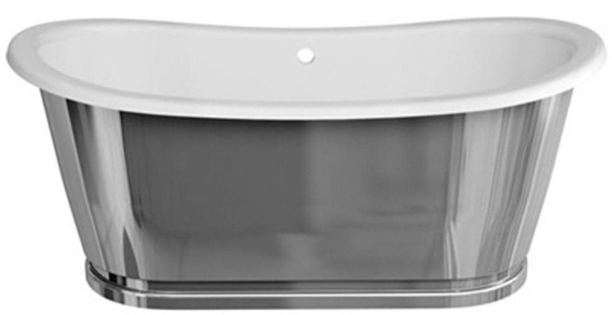 Casa Padrino Badewanne Luxus Jugendstil Badewanne 167,5 x 76,1 x H. 71,1 cm - Verschiedene Farben - Freistehende Retro Badewanne - Badezimmer Möbel Casa Padrino Badewanne Luxus Jugendstil Badewanne 167,5 x 76,1 x H. 71,1 cm - Verschiedene Farben - Freistehende Retro Badewanne - Badezimmer Möbel von Casa Padrino