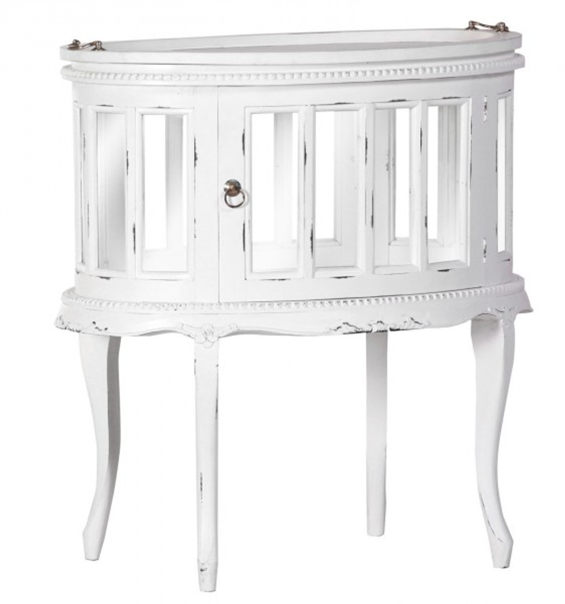 Casa Padrino Bar Schrank Weinschrank Whiskey Schrankbar Shabby Chic Look Weià - Barock Rokoko Jugendstil Glasschrank Casa Padrino Bar Schrank Weinschrank Whiskey Schrankbar Shabby Chic Look Weià - Barock Rokoko Jugendstil Glasschrank von Casa Padrino