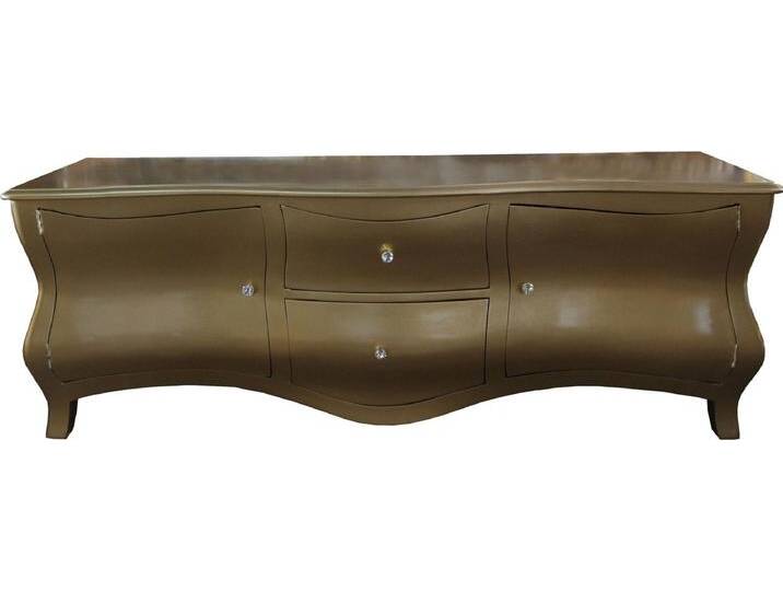 Casa Padrino Barock Fernsehkommode Gold B 169 cm, H 61 cm Fernsehschrank - Limited Edition von Casa Padrino