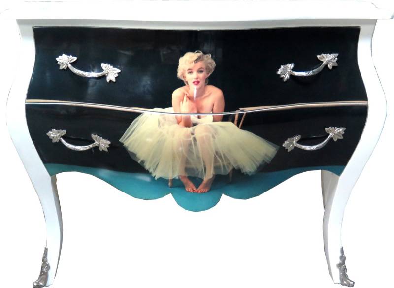 Casa Padrino Barock Kommode Marilyn Monroe Mod2 120cm - Möbel Schrank Sideboard Casa Padrino Barock Kommode Marilyn Monroe Mod2 120cm - Möbel Schrank Sideboard von Casa Padrino