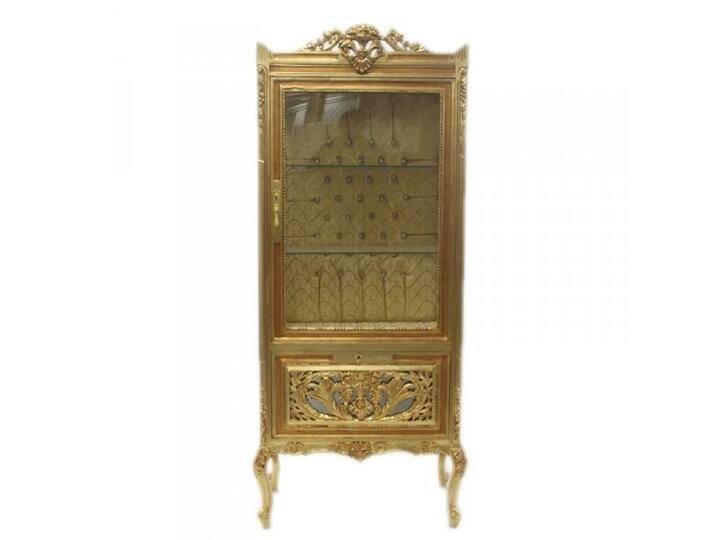 Casa Padrino Barock Vitrine Gold ModF1 - Vitrinenschrank von Casa Padrino