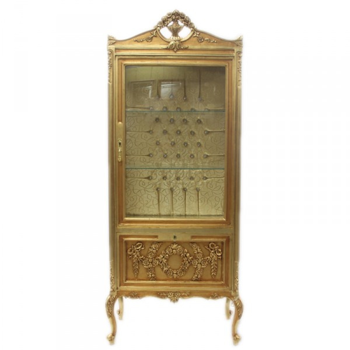 Casa Padrino Barock Vitrine Gold ModF2 - Vitrinenschrank von Casa Padrino