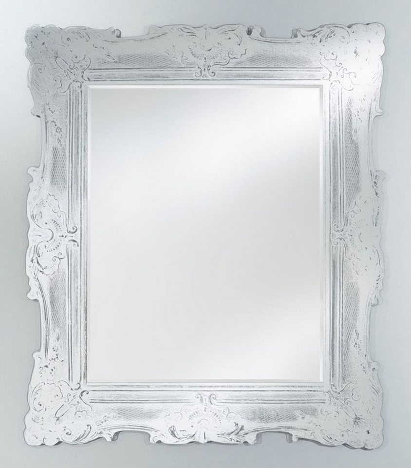Casa Padrino Barockspiegel Barock Spiegel Antik Weiß 106 x H. 125 cm - Edel & Prunkvoll von Casa Padrino
