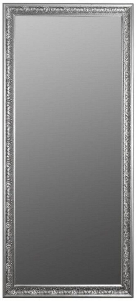 Casa Padrino Barockspiegel Barock Spiegel Silber 72 x H. 162 cm - Handgefertigter Barock Wandspiegel von Casa Padrino