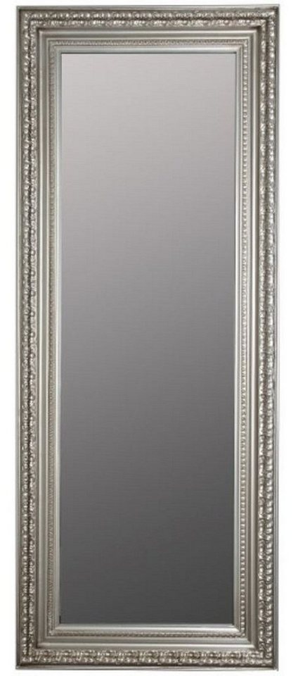 Casa Padrino Barockspiegel Barock Wandspiegel Silber 60 x H. 150 cm - Handgefertigter Spiegel im Barockstil von Casa Padrino