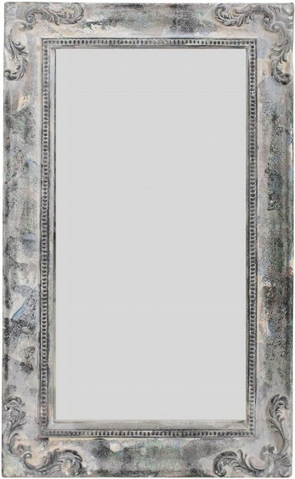 Casa Padrino Barockspiegel Barockstil Spiegel / Wandspiegel Antik Grau 30 x H. 50 cm - Barock Möbel von Casa Padrino