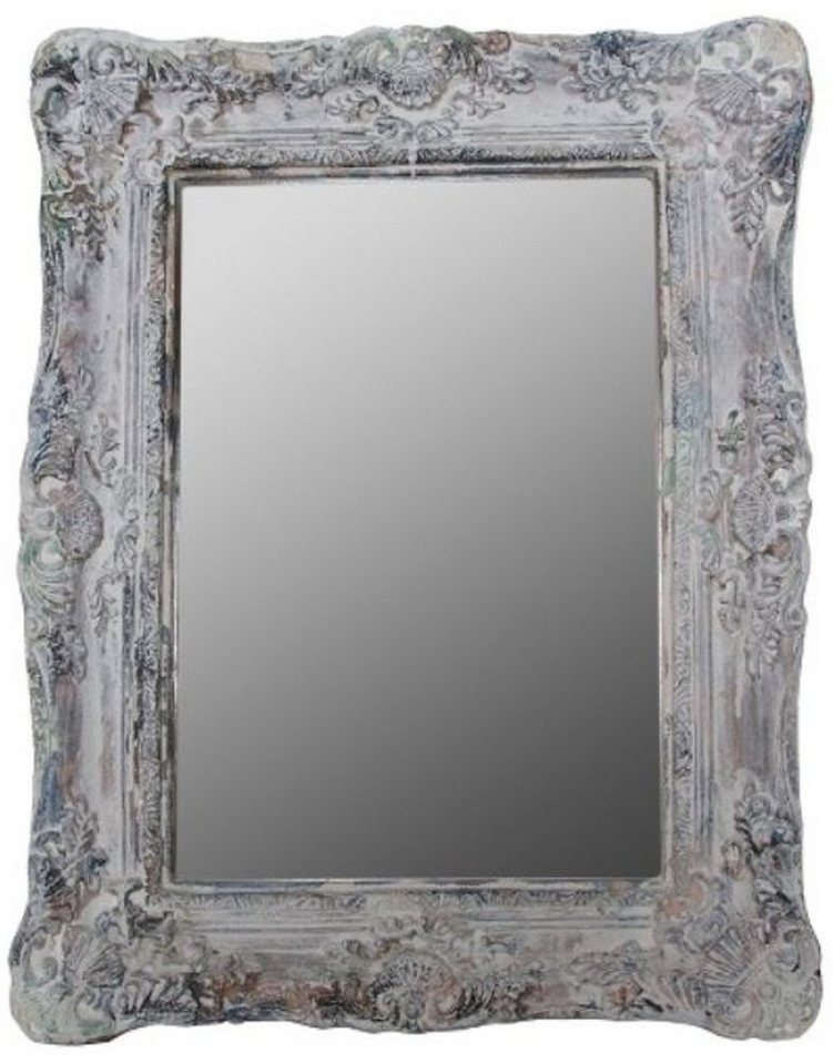 Casa Padrino Barockspiegel Barockstil Spiegel / Wandspiegel Antik Grau 42 x H. 54 cm - Barock Möbel von Casa Padrino