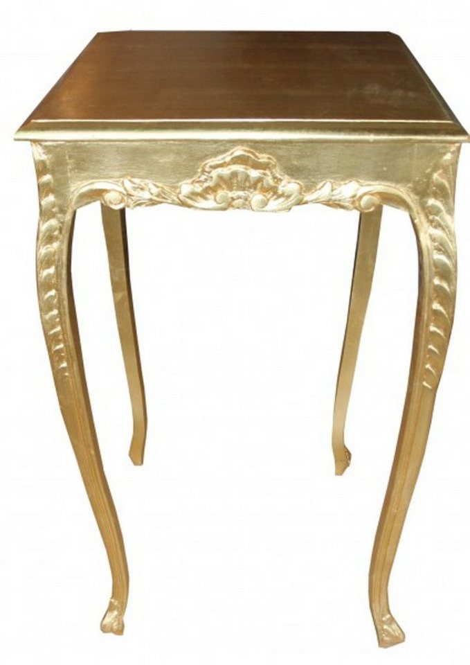 Casa Padrino Bartisch Barock Bar Tisch Gold Höhe: 112 cm Breite: 60 cm - Antik Möbel von Casa Padrino