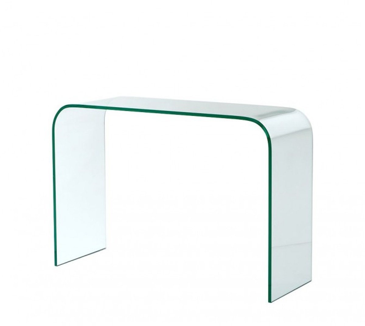 Casa Padrino Beistelltisch Luxus Art Deco Glas Konsole 110 x 40 x H. 75 cm - Luxus Kollektion von Casa Padrino