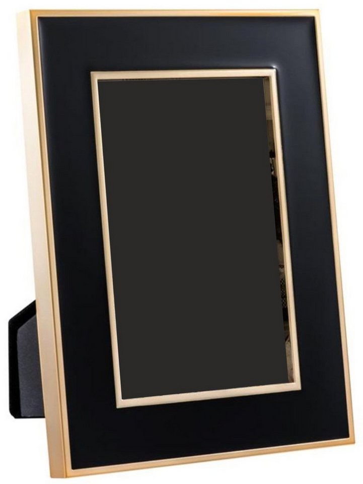 Casa Padrino Bilderrahmen Tisch-Bilderrahmen 6er Set Schwarz / Gold 15 x H. 21 cm - Luxus Deko Accessoires Casa Padrino Bilderrahmen Tisch-Bilderrahmen 6er Set Schwarz / Gold 15 x H. 21 cm - Luxus Deko Accessoires von Casa Padrino