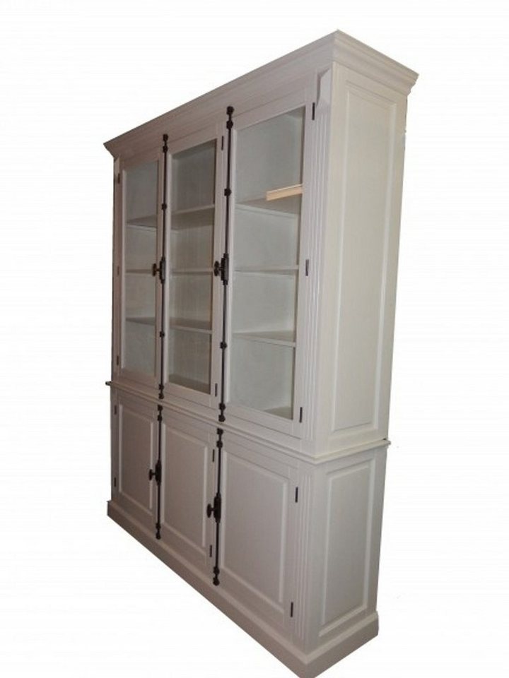 Casa Padrino Buffet Großer Shabby Chic Landhaus Stil Schrank mit 4 Türen - Buffetschrank - Schrank Esszimmer von Casa Padrino