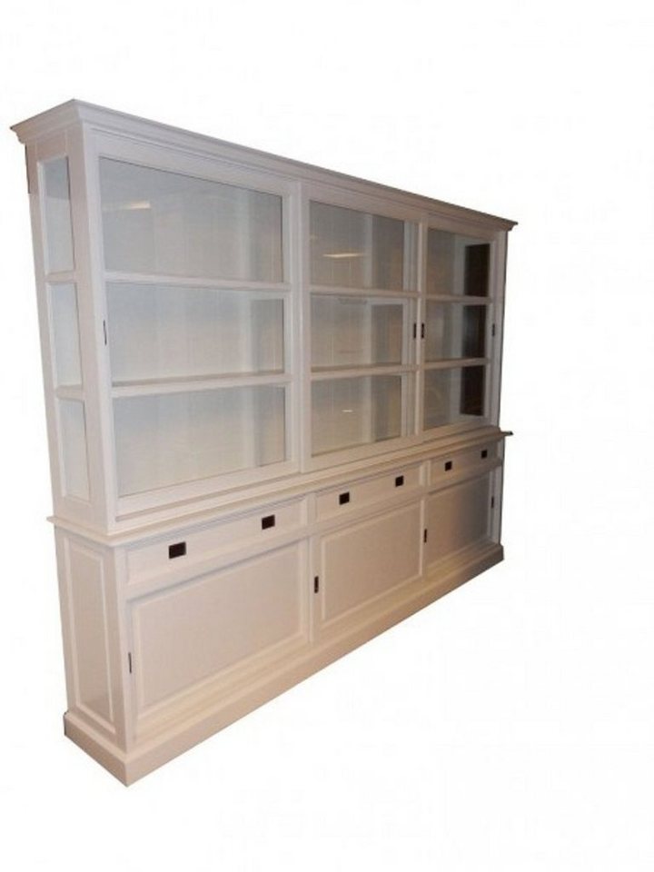 Casa Padrino Buffet Großer Shabby Chic Landhaus Stil Schrank mit 6 Türen und 3 Schubladen - Buffetschrank - Schrank Esszimmer von Casa Padrino