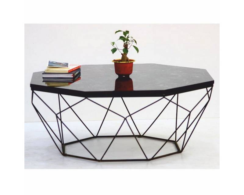 Casa Padrino Couchtisch Casa Padrino Luxus Couchtisch Schwarz 90 cm - Hotel & Wohnzimmer Möbel von Casa Padrino