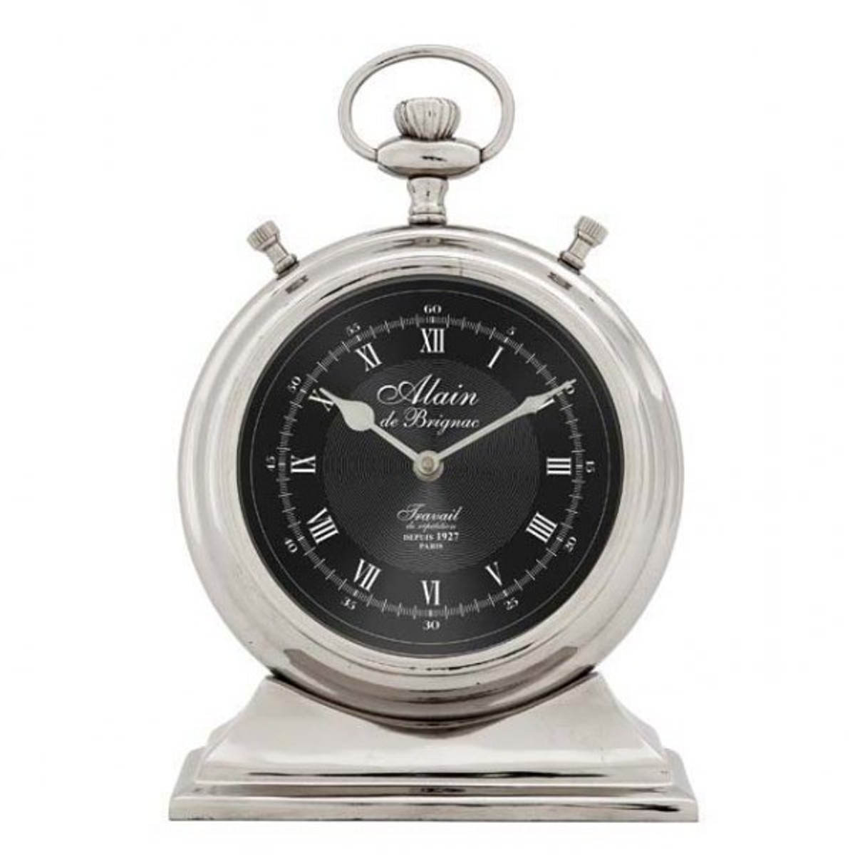 Casa Padrino Designer Luxus Vintage Tischuhr Main De Brignac- Edel & Prunkvoll von Casa Padrino