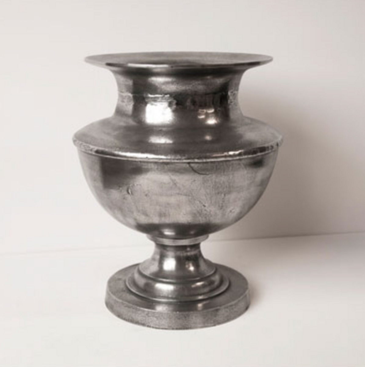 Casa Padrino Designer Vase Nickel - Luxus QualitÃ¤t von Casa Padrino
