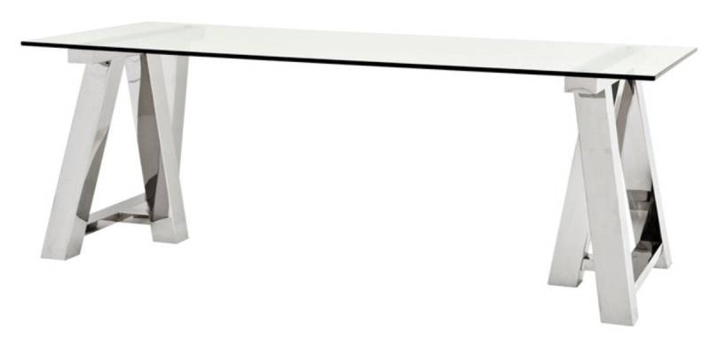 Casa Padrino Esstisch Luxus Esstisch 220 x 90 x H. 78 cm - Designer Esszimmermöbel von Casa Padrino