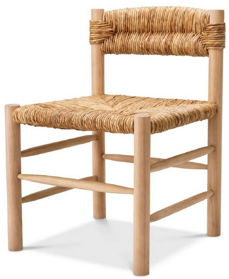 Casa Padrino Esszimmerstuhl Casa Padrino Luxus Esszimmer Stuhl Naturfarben 54 x 62,5 x H. 80,5 cm - Massivholz Küchen Stuhl - Esszimmer Möbel - Luxus Möbel - Esszimmer Einrichtung - Luxus Einrichtung Casa Padrino Esszimmerstuhl Casa Padrino Luxus Esszimmer Stuhl Naturfarben 54 x 62,5 x H. 80,5 cm - Massivholz Küchen Stuhl - Esszimmer Möbel - Luxus Möbel - Esszimmer Einrichtung - Luxus Einrichtung von Casa Padrino