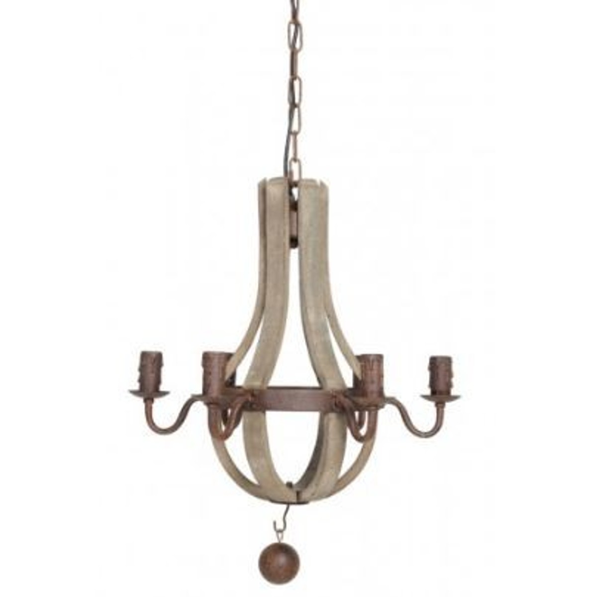 Casa Padrino HÃ¤ngeleuchte Deckenleuchte Braun Durchmesser 45 cm - MÃ¶bel LÃ¼ster Leuchter Deckenleuchte Deckenlampe von Casa Padrino