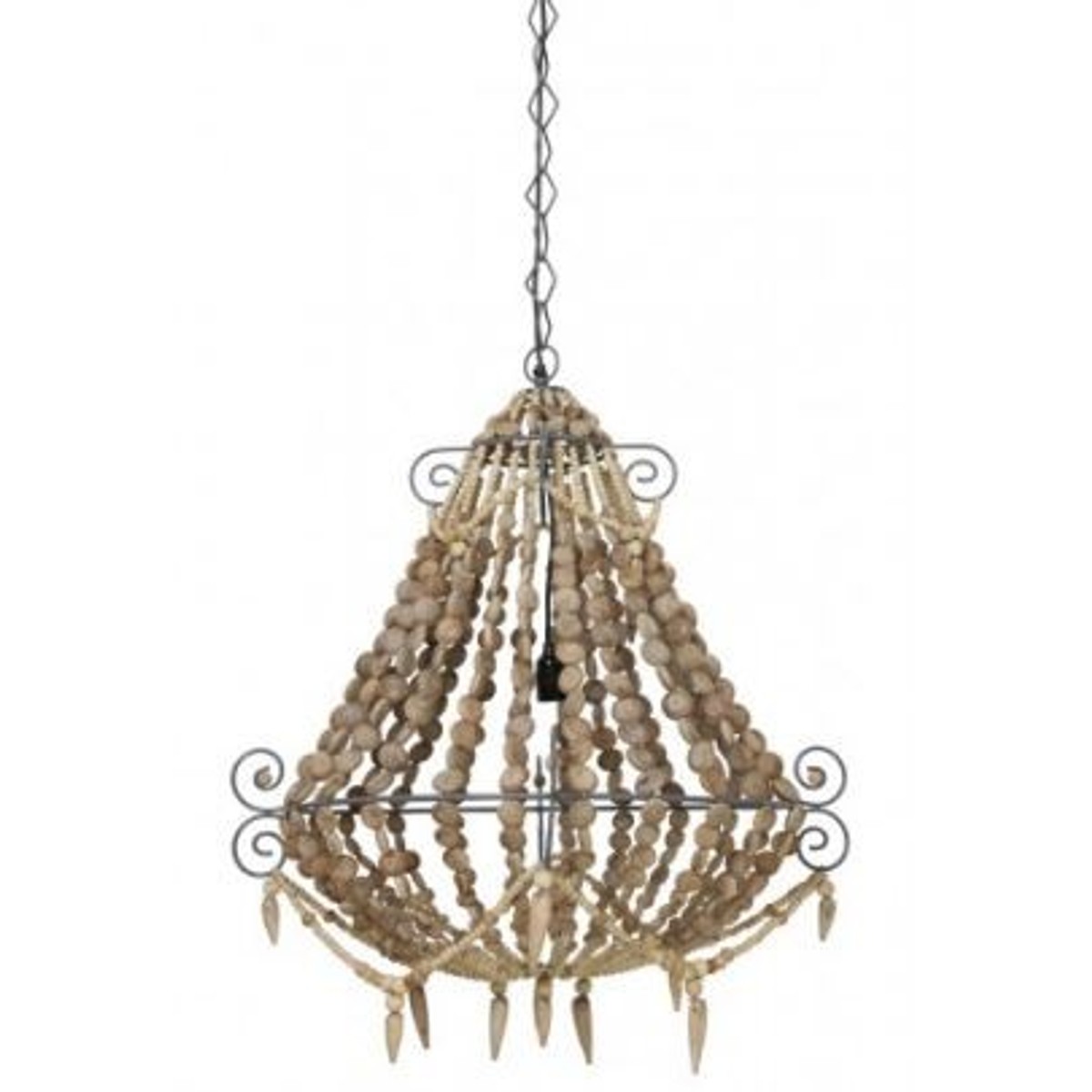 Casa Padrino HÃ¤ngeleuchte Deckenleuchte Braun Durchmesser 73 x H 82 cm - MÃ¶bel LÃ¼ster Leuchter Deckenleuchte Deckenlampe von Casa Padrino