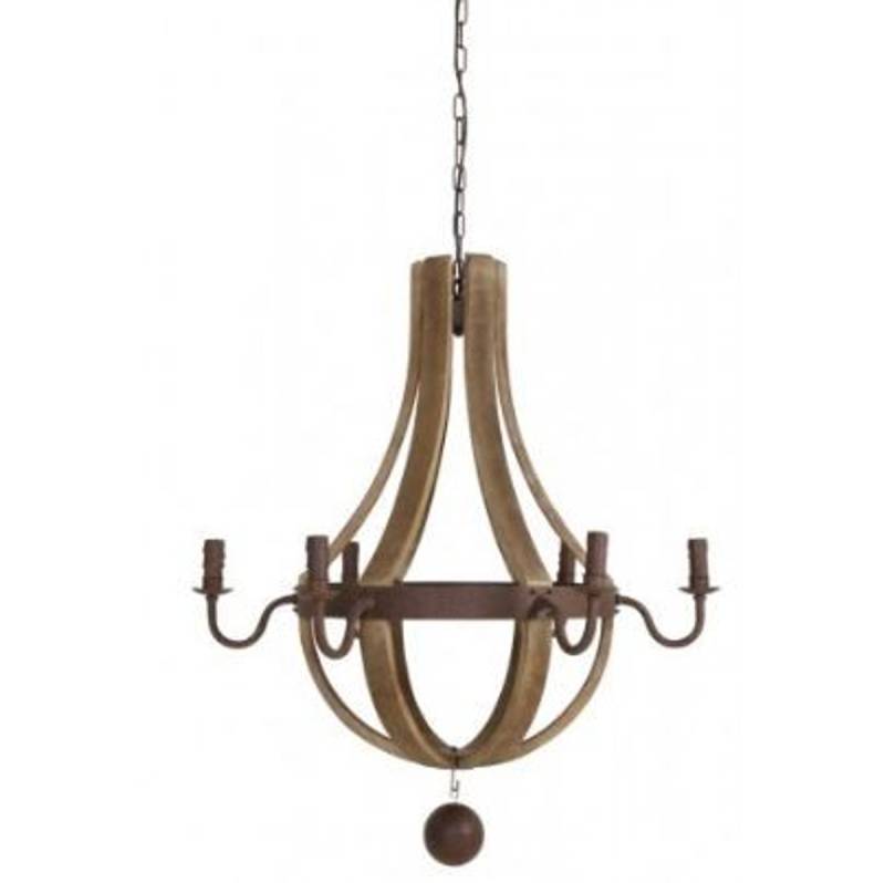 Casa Padrino HÃ¤ngeleuchte Deckenleuchte Braun Durchmesser 88 cm - MÃ¶bel LÃ¼ster Leuchter Deckenleuchte Deckenlampe von Casa Padrino