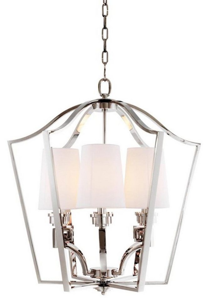 Casa Padrino Hängeleuchte Luxus Hängeleuchte Silber 77 x H. 82 cm - Hotel Restaurant Möbel von Casa Padrino